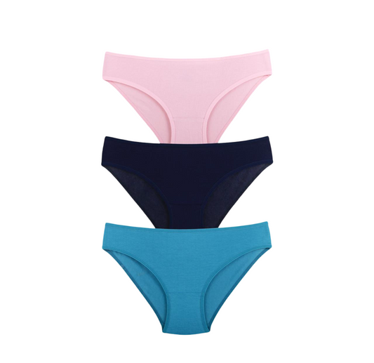 Karma® Women Bikini 3-Pack Basic Solid Colors