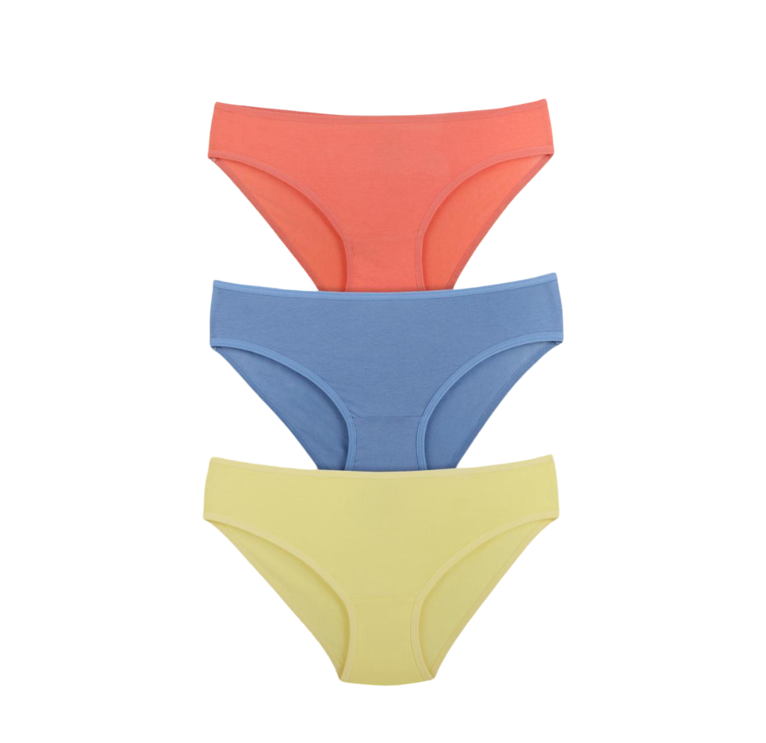 Karma® Women Bikini 3-Pack Basic Solid Colors