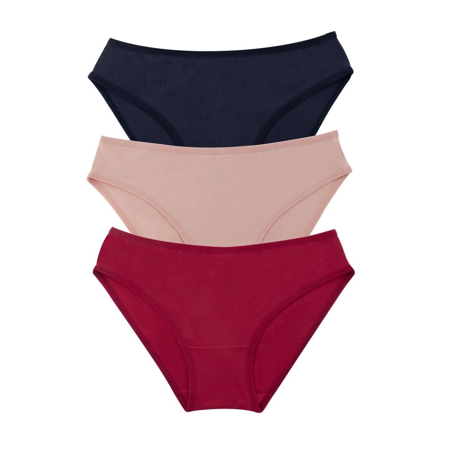 Milk® Women Bikini 3-Pack Basic Solid Colors