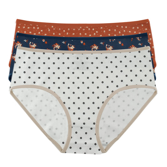 Milk® Women Midi 3-Pack Printed Design