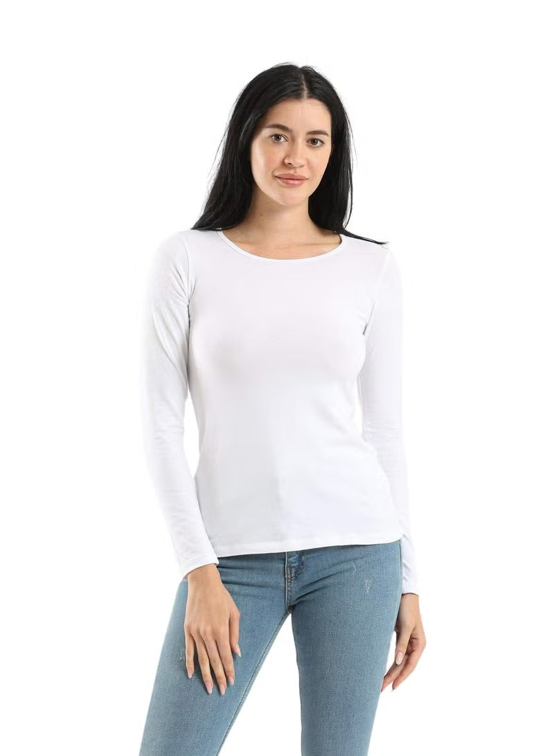 Kalia® Women "Round Neck" Long Sleeves Top