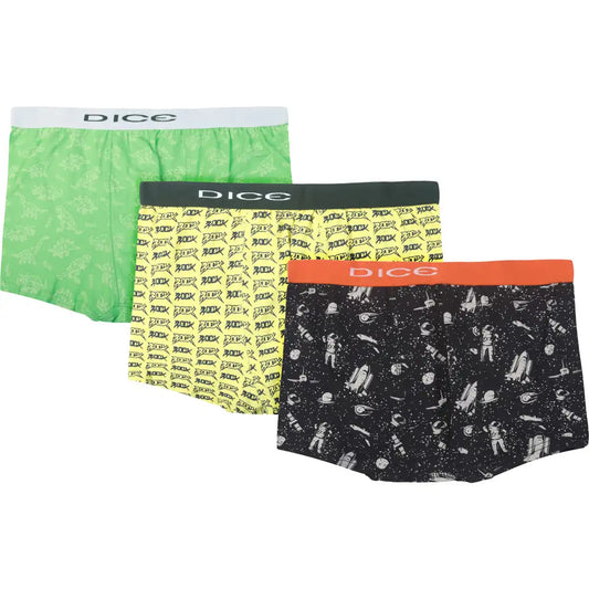 Dice® Boys Underwear Printed Boxers (Pack of 3)