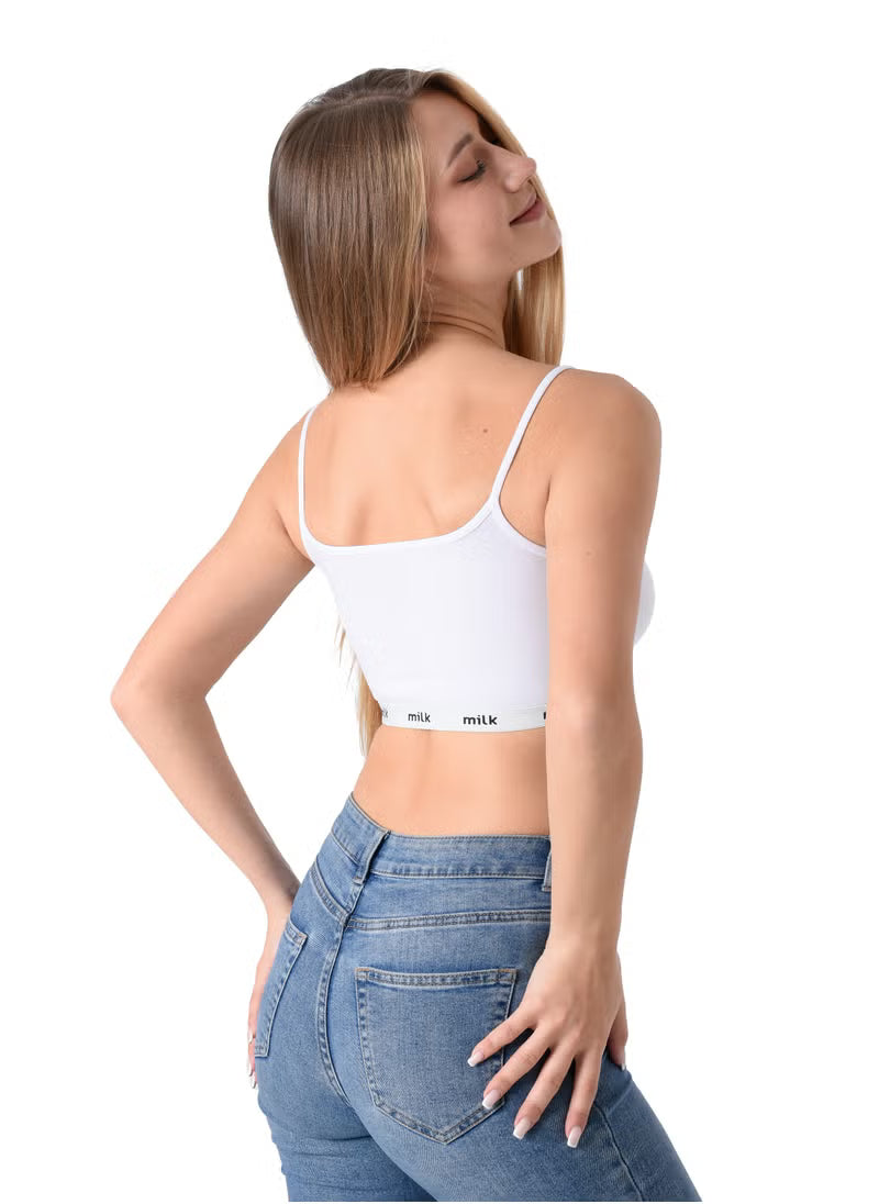 Milk® Sports Bra "Non Padded" Spaghetti Strap