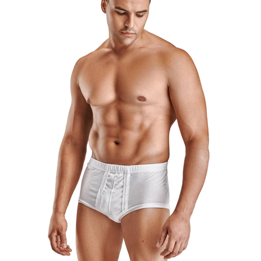 Embrator® Men’s Classic Premium 100% Cotton White Slip